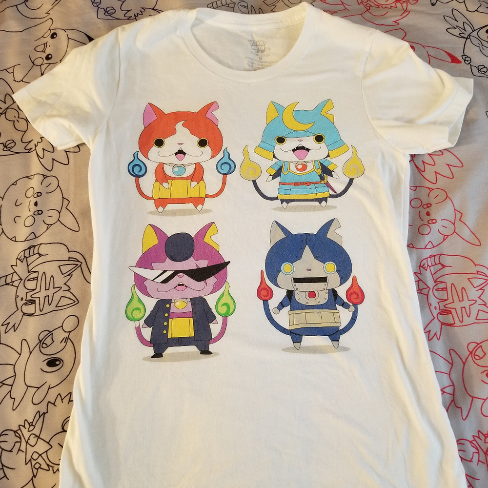 Jibanyan Yo-kai watch T-shirt Hot Topic yokai